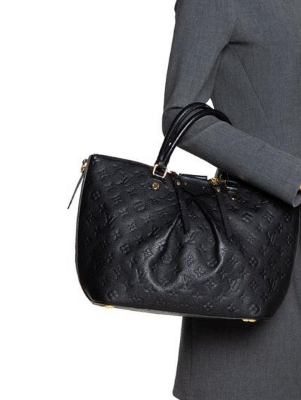Like NEW! Louis Vuitton LV Empreinte Mazarine PM bag in Noir EXCELLENT CONDITION - Picture 7 of 16